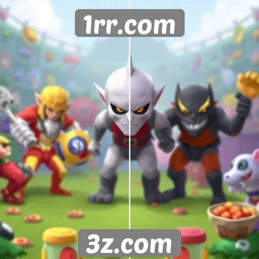 Comparativo de jogos populares no 1rr.com